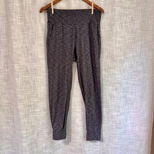 Athleta Venice Jogger Pants High Rise Heathered Gray Size Small